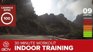 30 Minute Workout  Indoor Cycling Hill Climb Training [upl. by Siobhan]