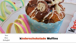 Kinderschokolade Muffins [upl. by Ariel]