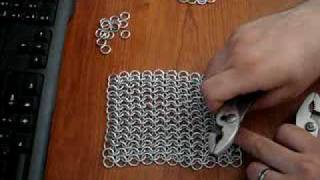 Chainmaille Tutorial Part 4 Tailoring chainmaille [upl. by Inaja247]