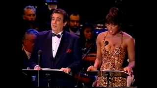 Placido Domingo José Carreras Natalie Cole  Stille Nacht [upl. by Audun]