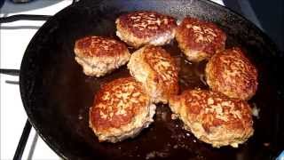 Frikadeller  Traditional Danish Meatballs  Recipe  6 [upl. by Anaihs]