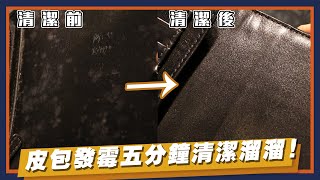 皮革發霉從內而外徹底清除！簡單材料在家五分鐘搞定！  皮革大百科 EP9 [upl. by Ardnekal]