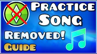 How To Get Normal Music In Practice Mode  Geometry Dash [upl. by Mastrianni]