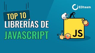 ¡TOP 10 DE LIBRERÍAS JAVASCRIPT [upl. by Ard]