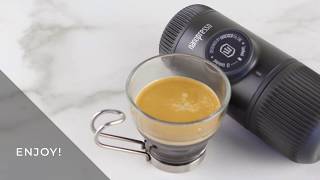 How to use the Wacaco Nanopresso [upl. by Eppillihp54]