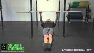 Inverted Barbell Row [upl. by Otipaga]