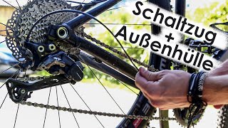 Schaltzug und Außenhülle am MTB wechseln [upl. by Bassett]