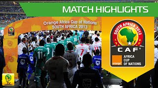 Final  Nigeria  Burkina Faso  CAN Orange 2013  10022013 [upl. by Silvana590]