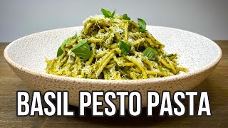 Basil Pesto Pasta Recipe [upl. by Sheedy]