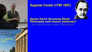 65 Auguste Comte and Positivism [upl. by Aidnyc]