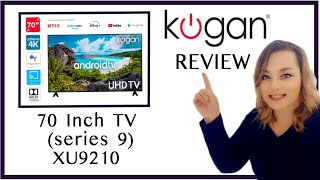 KOGAN 70quot Series 9 XU9210 TV Review [upl. by Bryna277]