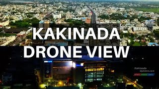 Kakinada Drone View 🚁😍 Aerial View of Kakinada Beach Port Coringa City View  KakinadaUpdates [upl. by Eniamreg]