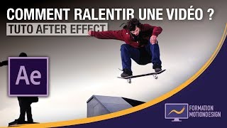 Comment ralentir une vidéo sur After Effect   Tuto ralenti After Effect [upl. by Unity]