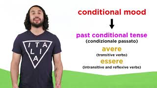 Past Conditional Tense in Italian Condizionale Passato [upl. by Lambrecht]