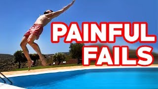 The Most Painful Fails of August 2019  Funny Fail Compilation [upl. by Anirahc442]