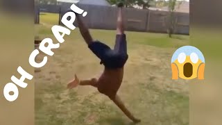 Backflip Fails Compilation Part1 [upl. by Gratiana310]