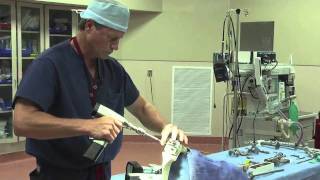 Total Knee Replacement Surgery Demonstration  Dr Eric W Janssen [upl. by Tressia]