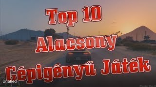 Top 10 Alacsony Gépigényű Játék [upl. by Dorris681]