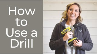 How to use a Drill A Beginners Guide [upl. by Parthen]