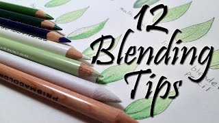 12 Blending Tips for Colored Pencils [upl. by Collimore]