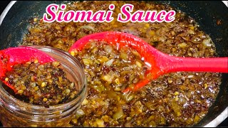 SIOMAI SAUCE  GARLIC CHILI SAUCE  EASY SIOMAI SAUCE [upl. by Coriss]