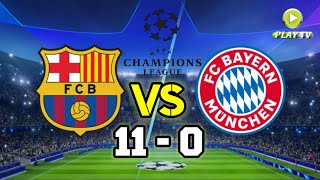 Barcelona vs Bayern Munich 110 Full Match Highlights  Barcelona 11 Goals [upl. by Rosie]