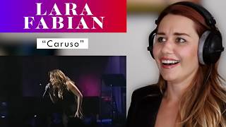 Lara Fabian quotCarusoquot REACTION amp ANALYSIS by Vocal CoachOpera Singer [upl. by Eetse640]