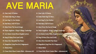 THE MARIAN COLLECTION  Top 12 Catholic Hymns and Songs of Praise Best Daughters of Mary Hymns [upl. by Pellikka521]