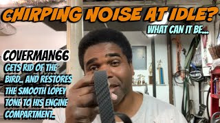 Chirping Noise at Idle How To Fix Engine Chirp [upl. by Tonnie]