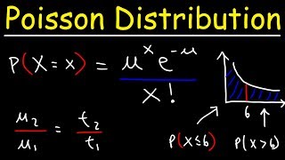 Introduction to Poisson Distribution  Probability amp Statistics [upl. by Cud499]