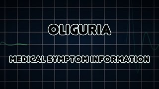 Oliguria Medical Symptom [upl. by Garling]