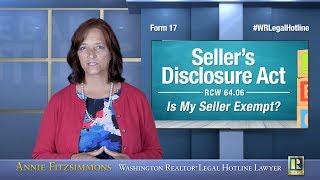 Sellers Disclosure Act [upl. by English79]