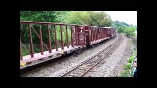 Carkeek Park Canadian National Train [upl. by Hakan245]