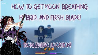 How To Get Moon Breathing Kokushibo Upper Moon 1 Location  Demonfall Roblox [upl. by Harihs287]