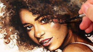 10 TIPS for Watercolor Portraits  HOW TO USE WATERCOLOR [upl. by Aiciles]