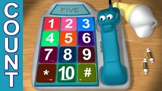 Learn to Count The Counting Phone Teaches Numbers 110 [upl. by Emilio]