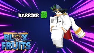 Blox Fruits  Fruit Reviews Barrier The underrated but good fruit [upl. by Gibert]