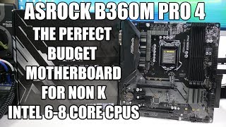 ASROCK B360M PRO4 Intel Motherboard  Unboxing And Overview [upl. by Eseerahs]