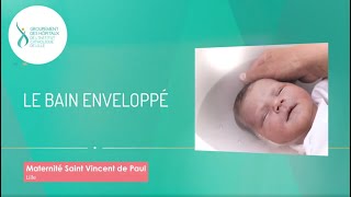 TUTO Maternité  le bain enveloppé [upl. by Niamert986]