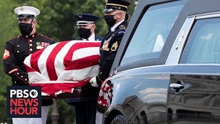 WATCH LIVE John Lewis casket arrives in Georgia for funeral ceremony [upl. by Octavla]