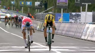 Photo Finish At 2020 Tour of Flanders Mathieu van der Poel vs Wout van Aert [upl. by Ecinahc77]