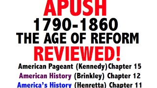 American Pageant Chapter 15 Review APUSH [upl. by Namzzaj]