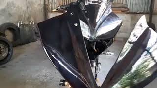 Cara pasang topeng amp winglet R15 v2 [upl. by Aticilef606]