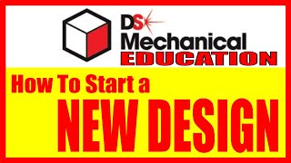 DesignSpark Mechanical Tutorial  How To Start A NEW DESIGN DSM01 [upl. by Farny]