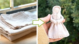 How I Make Simple Cloth Doll  DinLife [upl. by Latsryk]