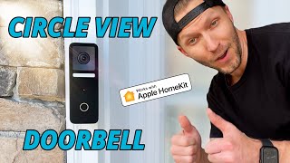 The Logitech Circle View  HomeKit Secure Video Doorbell [upl. by Aleda]