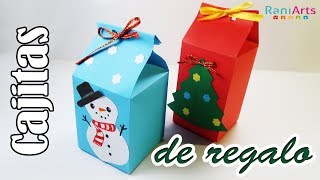 CAJITAS PARA REGALOS  DIY  GIFT BOX [upl. by Esilana30]