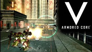 Armored Core V  PS3 Gameplay [upl. by Etnaed875]