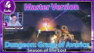 Master Grasp of Avarice Dungeon  Day One [upl. by Aigil]