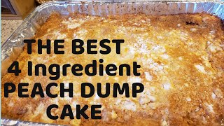 THE BEST 4 INGREDIENT DUMP CAKE [upl. by Farrand]